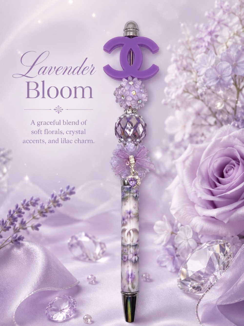 Lavender Bloom Pen